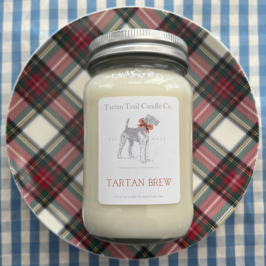 Tartan Brew 16 oz candle